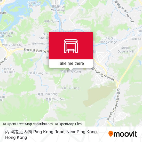 丙岡路,近丙崗 Ping Kong Road, Near Ping Kong map