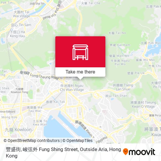 豐盛街, 峻弦外 Fung Shing Street, Outside Aria map