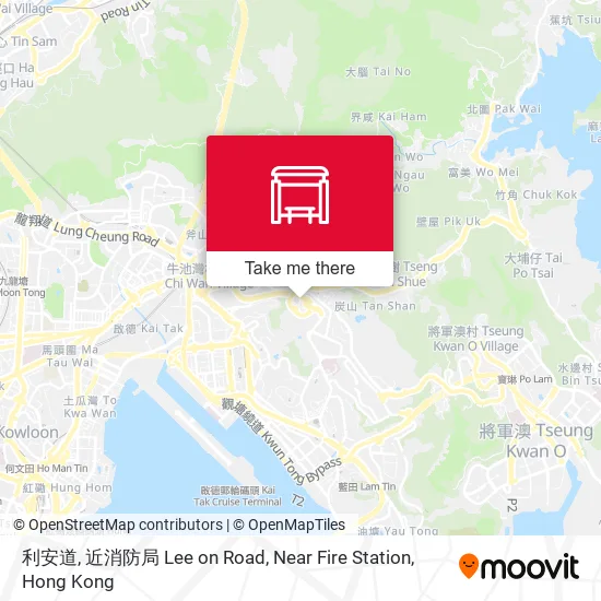 利安道, 近消防局 Lee on Road, Near Fire Station map
