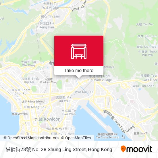 祟齡街28號 No. 28 Shung Ling Street map