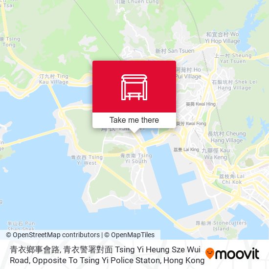 青衣鄉事會路, 青衣警署對面 Tsing Yi Heung Sze Wui Road, Opposite To Tsing Yi Police Staton map