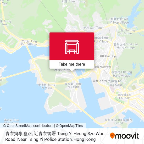 青衣鄉事會路, 近青衣警署 Tsing Yi Heung Sze Wui Road, Near Tsing Yi Police Station map