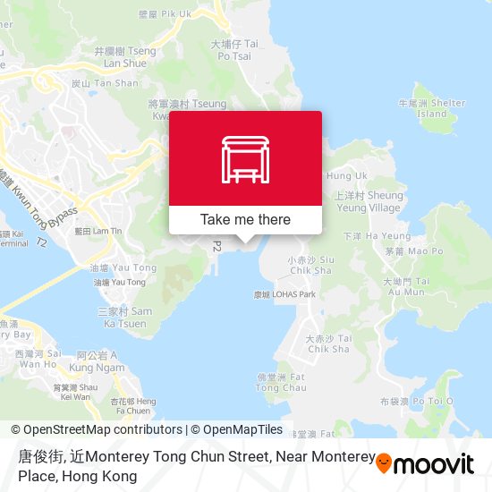 唐俊街, 近Monterey Tong Chun Street, Near Monterey Place map
