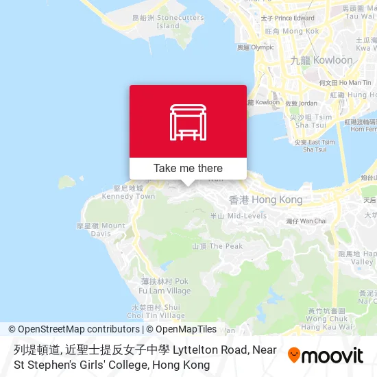 列堤頓道, 近聖士提反女子中學 Lyttelton Road, Near St Stephen's Girls' College map
