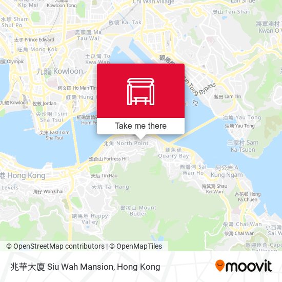 兆華大廈 Siu Wah Mansion map