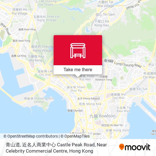 青山道, 近名人商業中心 Castle Peak Road, Near Celebrity Commercial Centre map