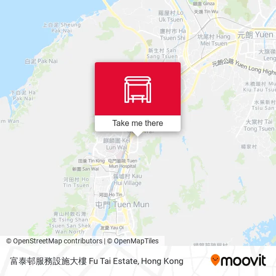 富泰邨服務設施大樓 Fu Tai Estate地圖