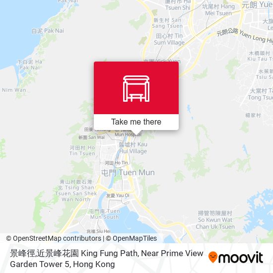 景峰徑,近景峰花園 King Fung Path, Near Prime View Garden Tower 5 map