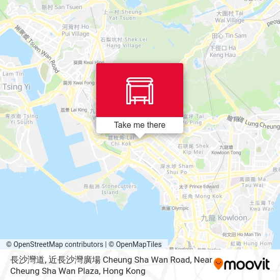 長沙灣道, 近長沙灣廣場 Cheung Sha Wan Road, Near Cheung Sha Wan Plaza map