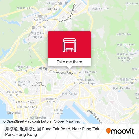 鳳德道, 近鳳德公園 Fung Tak Road, Near Fung Tak Park地圖