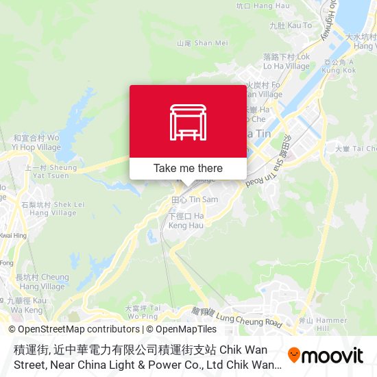 積運街, 近中華電力有限公司積運街支站 Chik Wan Street, Near China Light & Power Co., Ltd Chik Wan Street Substation map