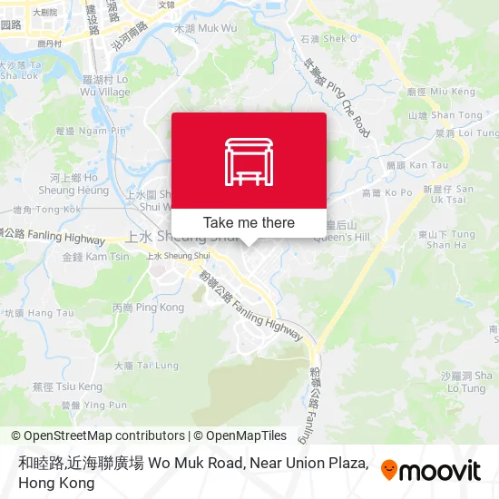和睦路,近海聯廣場 Wo Muk Road, Near Union Plaza地圖