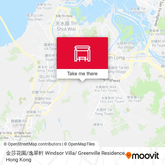 金莎花園 / 逸翠軒 Windsor Villa/  Greenville Residence map