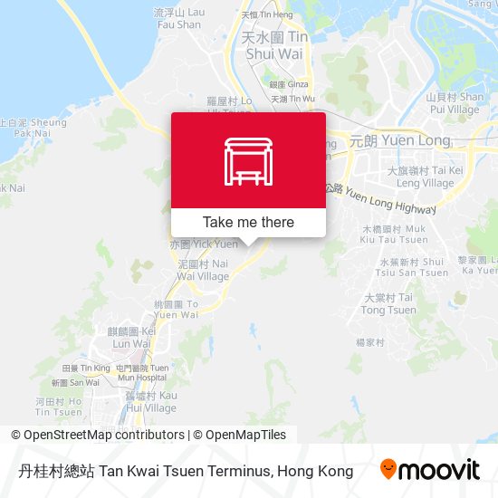 丹桂村總站 Tan Kwai Tsuen Terminus map