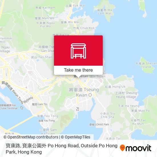 寶康路, 寶康公園外 Po Hong Road, Outside Po Hong Park map