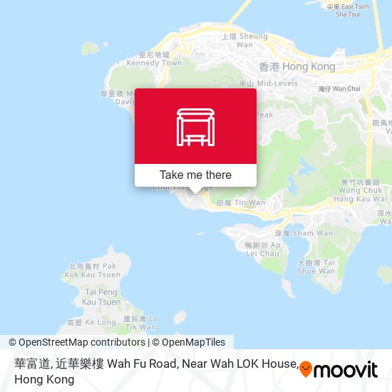 華富道, 近華樂樓 Wah Fu Road, Near Wah LOK House map