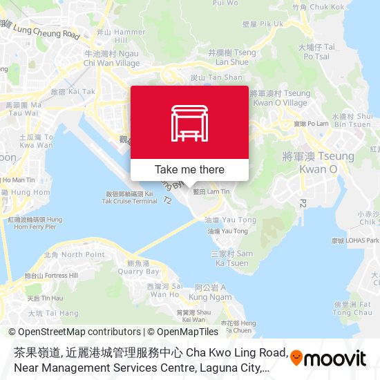 茶果嶺道, 近麗港城管理服務中心 Cha Kwo Ling Road, Near Management Services Centre, Laguna City map