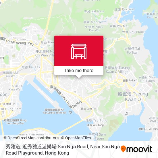 秀雅道, 近秀雅道遊樂場 Sau Nga Road, Near  Sau Nga Road Playground map