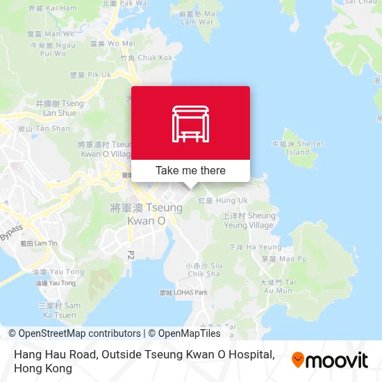 Hang Hau Road, Outside Tseung Kwan O Hospital map