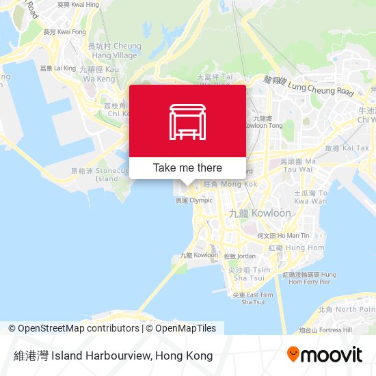 維港灣 Island Harbourview map