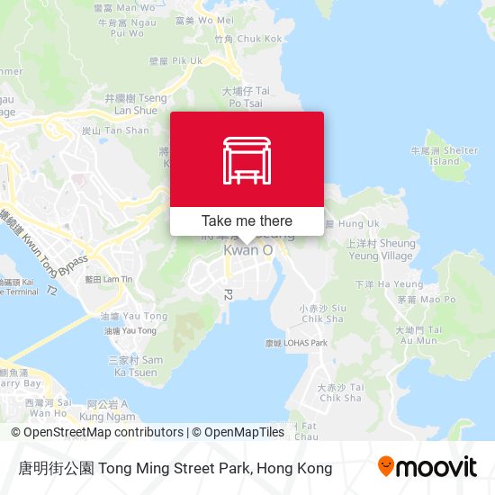 唐明街公園 Tong Ming Street Park map