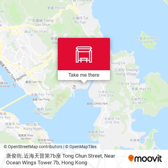 唐俊街, 近海天晉第7b座 Tong Chun Street, Near Ocean Wings Tower 7b map