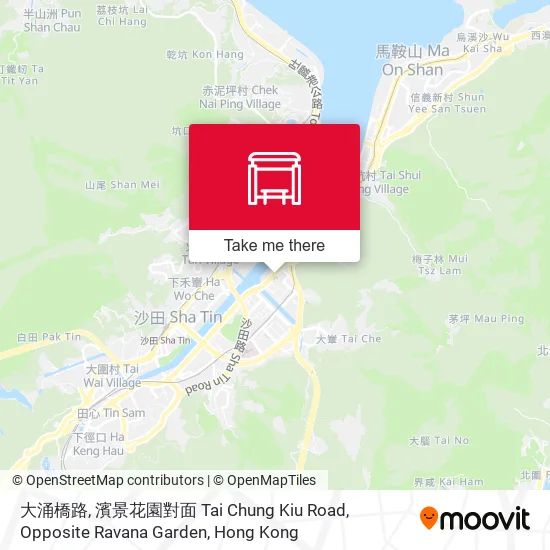 大涌橋路, 濱景花園對面 Tai Chung Kiu Road, Opposite Ravana Garden地圖