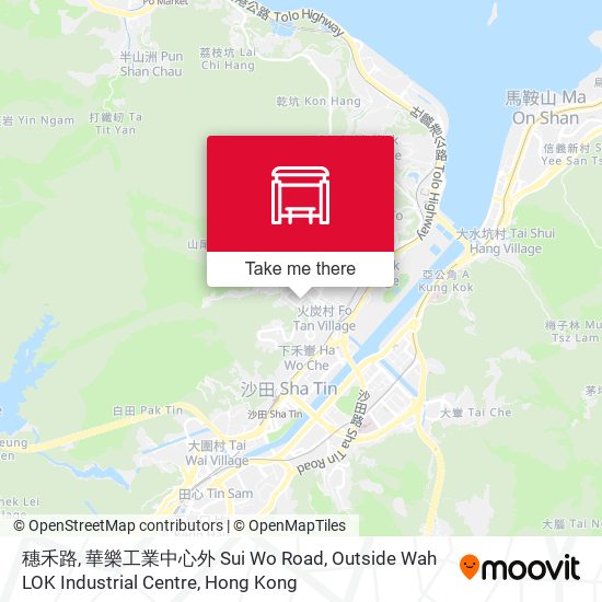 穗禾路, 華樂工業中心外 Sui Wo Road, Outside Wah LOK Industrial Centre map