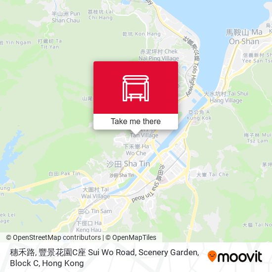 穗禾路, 豐景花園C座 Sui Wo Road, Scenery Garden, Block C地圖