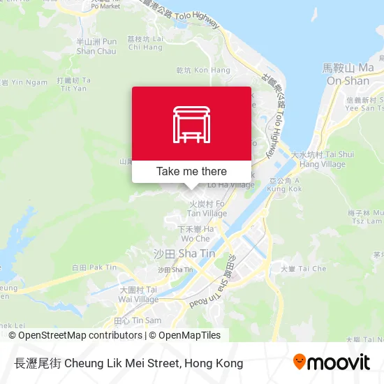 長瀝尾街 Cheung Lik Mei Street地圖