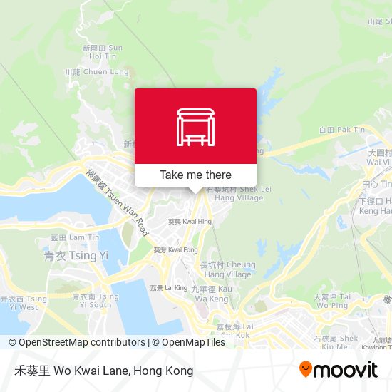 禾葵里 Wo Kwai Lane map