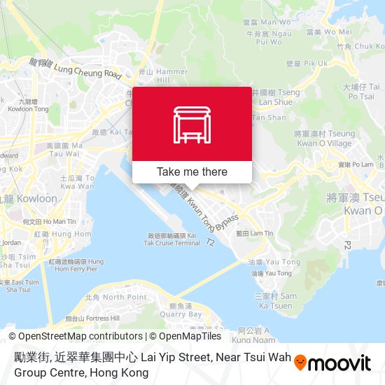勵業街, 近翠華集團中心 Lai Yip Street, Near Tsui Wah Group Centre map