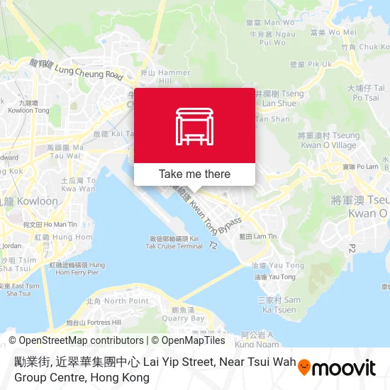 勵業街, 近翠華集團中心 Lai Yip Street, Near Tsui Wah Group Centre map