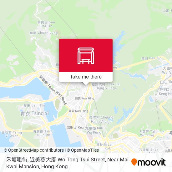 禾塘咀街, 近美葵大廈 Wo Tong Tsui Street, Near Mai Kwai Mansion地圖