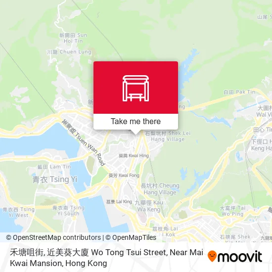 禾塘咀街, 近美葵大廈 Wo Tong Tsui Street, Near Mai Kwai Mansion地圖