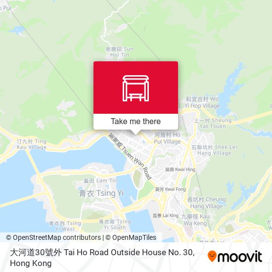 大河道30號外 Tai Ho Road Outside House No. 30 map
