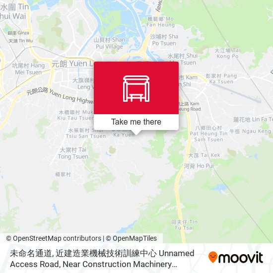 未命名通道, 近建造業機械技術訓練中心 Unnamed Access Road, Near Construction Machinery Technical Training Center map