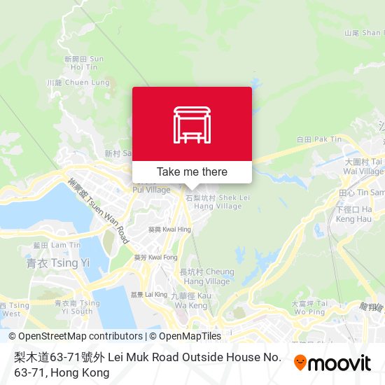 梨木道63-71號外 Lei Muk Road Outside House No. 63-71 map