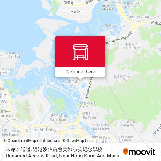 未命名通道, 近港澳信義會黃陳淑英紀念學校 Unnamed Access Road, Near Hong Kong And Macau Lutheran Church Wong Chan Sook Ying Memorial School map