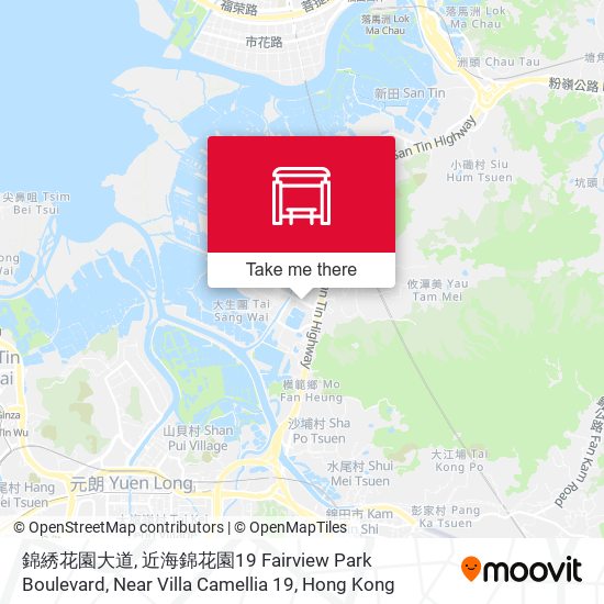 錦綉花園大道, 近海錦花園19 Fairview Park Boulevard, Near Villa Camellia 19 map