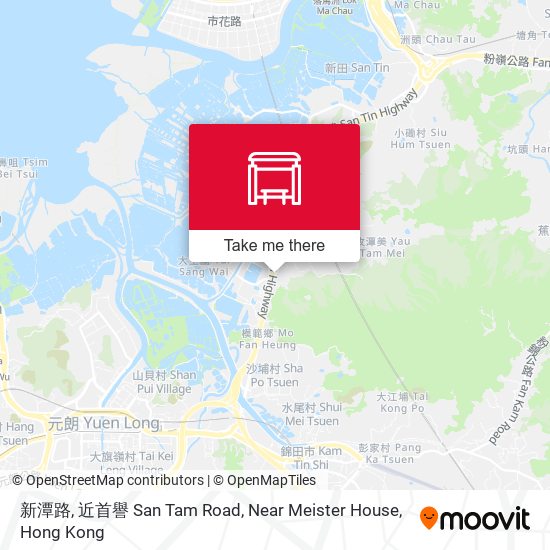 新潭路, 近首譽 San Tam Road, Near Meister House map