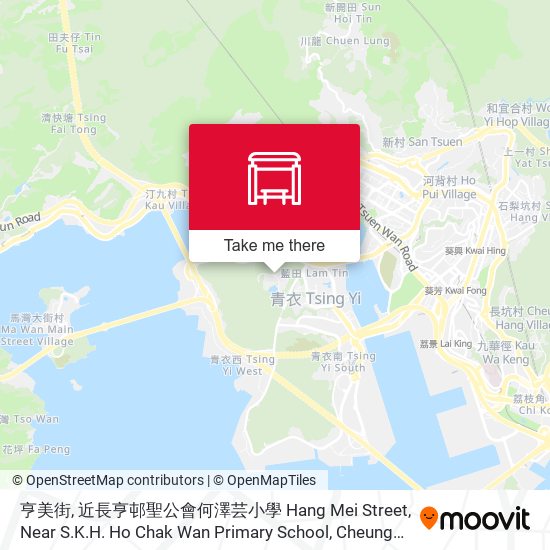 亨美街, 近長亨邨聖公會何澤芸小學 Hang Mei Street, Near S.K.H. Ho Chak Wan Primary School, Cheung Hang Estate map