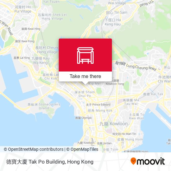 德寶大廈 Tak Po Building map