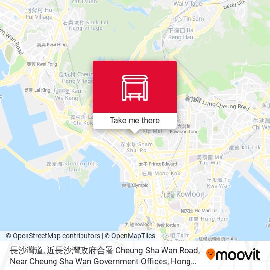 長沙灣道, 近長沙灣政府合署 Cheung Sha Wan Road, Near Cheung Sha Wan Government Offices map