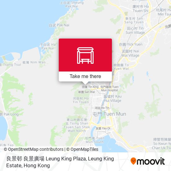 良景邨 良景廣場 Leung King Plaza, Leung King Estate map