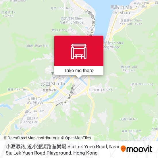 小瀝源路, 近小瀝源路遊樂場 Siu Lek Yuen Road, Near Siu Lek Yuen Road Playground map