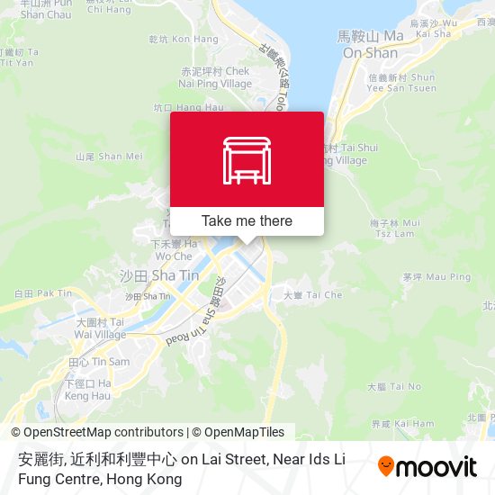 安麗街, 近利和利豐中心 on Lai Street, Near Ids Li Fung Centre map