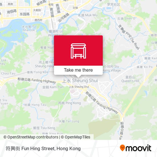符興街 Fun Hing Street map