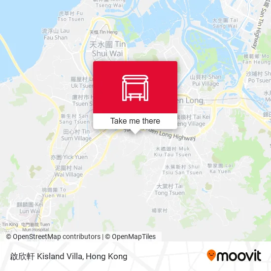 啟欣軒 Kisland Villa map