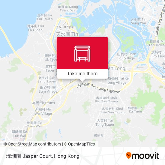 瑋珊園 Jasper Court map